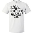 thumbnail image 3 of Inktastic Life is Better at the Beach with Sunshine Seashell and Palm Trees T-Shirt, 3 of 5