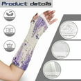thumbnail image 7 of COEQINE Butterfly Flower Arm Cast Covers Elastic Removable Cast Cover Size S Elbow Protection Cover Shower Sleeve for Arm Cast Easy to Put on After Surgery Gifts, 7 of 7
