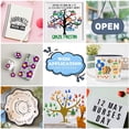 thumbnail image 2 of Vinilo permanente HTVRONT para Cricut, 12 unidades, 30 cm x 1,5 m, 2 of 7