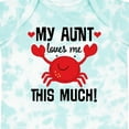 thumbnail image 4 of Inktastic My Aunt Loves Me Nephew Boys or Girls Baby Bodysuit, 4 of 5