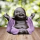 thumbnail image 5 of Estatua de Buda Feliz Maitreya BLESIY de Cerámica Feng Shui, 5 of 7