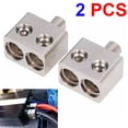 thumbnail image 2 of 1 Pair of Dual 1/0 Gauge to 1/0 Gauge Amp Input Reducers with Offset, 2 of 10