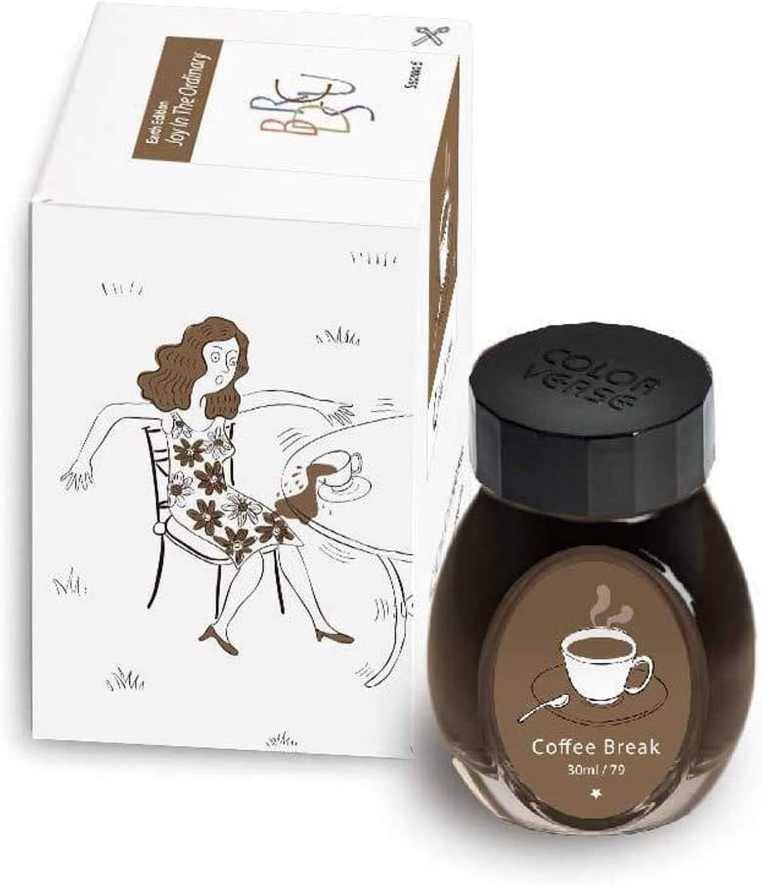 Colorverse Ink - Season 6 - Joy in The Ordinary - No. 79, Coffee Break (30ml) Fountain Pen Ink