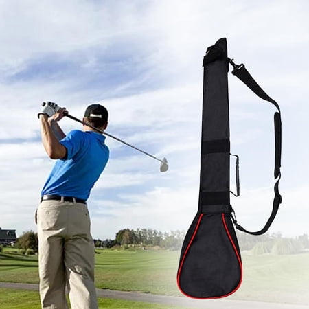 Bag Case Portable Golf Club Bag Length 78.7cm Accessory with Adjustable Shoulder Strap Waterproof Wear Resistant Nylon Material