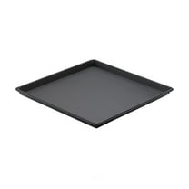 Sicilian Pizza Pan 16 Inch - Stainless Steel Square Pizza Baking Pan for Thick Crust Pizza, Bread, & More - Professional Grade, Non-Stick, Stackable