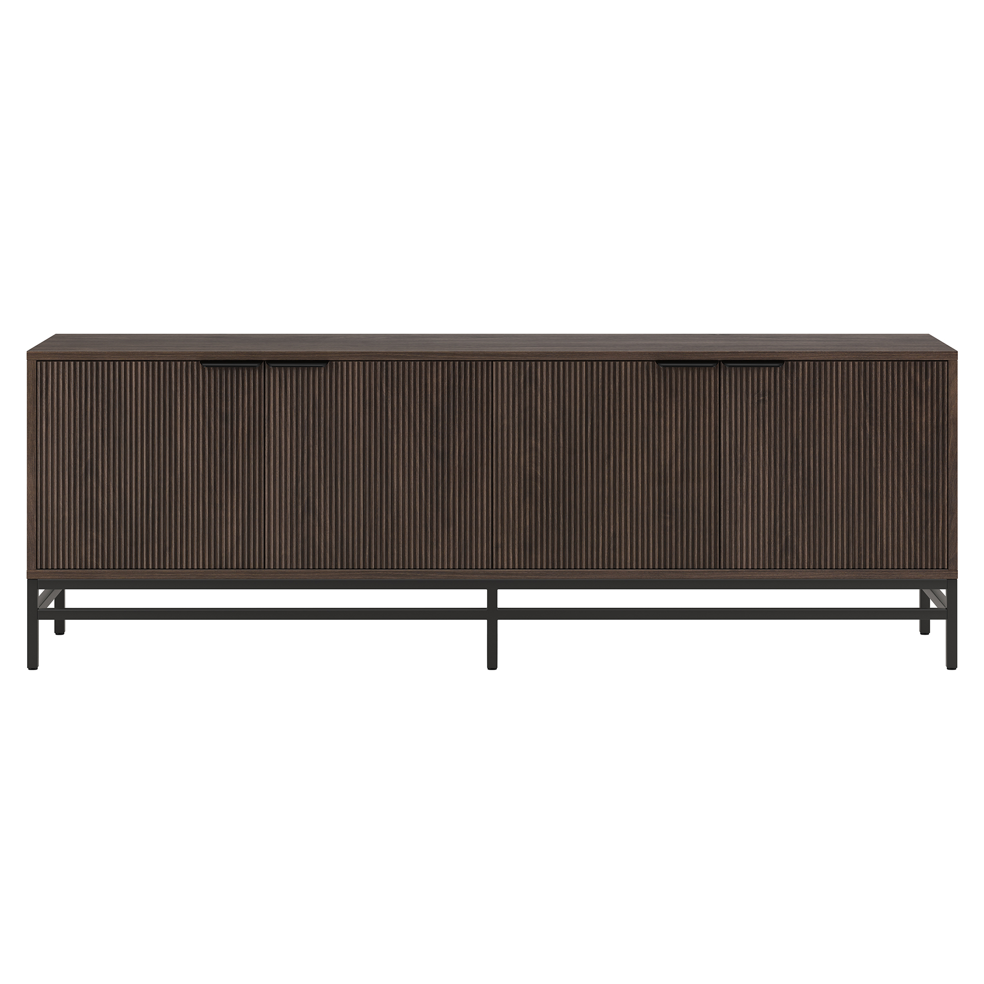 Montello Rectangular TV Stand for TV's up to 78" in Alder Brown