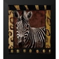 thumbnail image 2 of Grey, Jace 20x22 Black Modern Framed Museum Art Print Titled - Zebra Dordered, 2 of 5