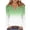 Green(Style 91), variant on NuoCaiYun Womens Fashion Stripe Printed Pullover Winter V-Neck Open Button Long Sleeve Tops Polyester Spandex
