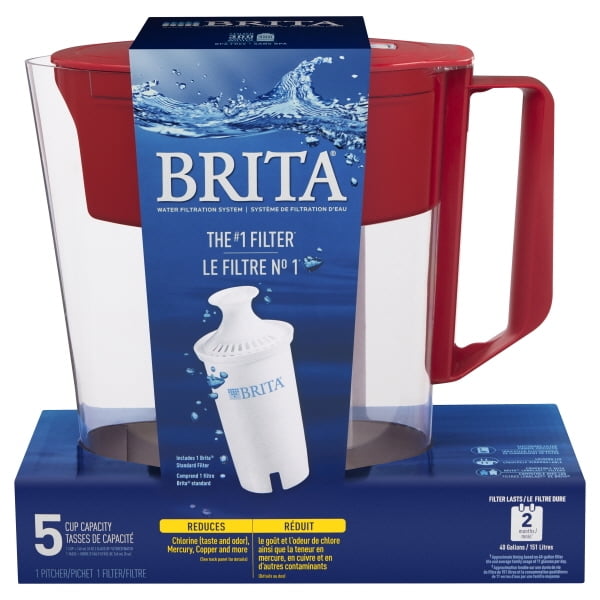 Brita, Brita Water Filtration System Color Series Pitcher, 1 pitcher