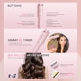 thumbnail image 5 of TYMO CurlPro Auto Curling Iron, T-Gloss Ceramic, 500M Negative Ions, One-Click Rotation, Anti-Tangle, 1" Barrel, 5 of 9