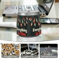 thumbnail image 6 of Yayeee Ashtray with Lid for Cigarette Smokeless Stainless Steel Home Ash Holder, Black Christmas Light, 6 of 7