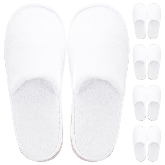 5 pares de zapatillas desechables zapatillas de spa hotel hotel zapatillas para mujeres hombres