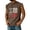 Light Brown #076, variant on 4th of July Tank Tops for Men Plus Size Loose Crew Neck American Flag Print Shirts Sleeveless USA 250th Anniversary Celebration Party Independence Day Patriotic Tees, L