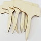 thumbnail image 4 of Guardurnaity 50 piezas de pintura, suministros de tablero de madera, marcador de jardín, etiqueta de señal de Memo para boda, cocina, restaurante, Accesorios de disfraces, 4 of 6