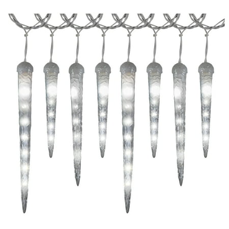 shooting star light string s 8 7 9 11 icicle cover white