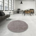 thumbnail image 3 of Ahgly Company Indoor Rectangle Mid-Century Modern Rose Purple Oriental Area Rugs, Swatch Sample, 3 of 6