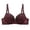 Coffee, variant on Women's Summer Breathable Underwire Full Coverage Support Shaping Plus Size Comfort Everyday, Size 46