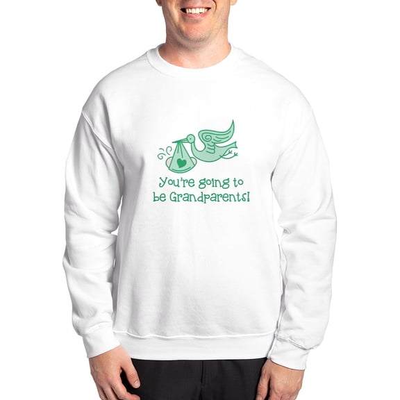CafePress - Going To Be Grandparents Sweatshirt - Crew Neck Sweatshirt