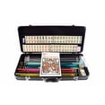 thumbnail image 4 of New American Mahjong Set Mah Jongg Sets Aluminum Case 166 Tiles 4 Pushers/Racks Black, 4 of 6