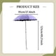 thumbnail image 3 of Garden Umbrellas for Plants Flowers, Plant Shade Umbrellas for Outdoor Plants Flowers, Plant Shade Umbrella with Stake for Potted Plants, 49.2" Height Large Plant Sun Shade Cover UV Protection, 3 of 7