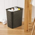 thumbnail image 4 of Sterilite Weave 3.4 Gallon Plastic Home & Office Wastebasket, (24 Pack), 4 of 4