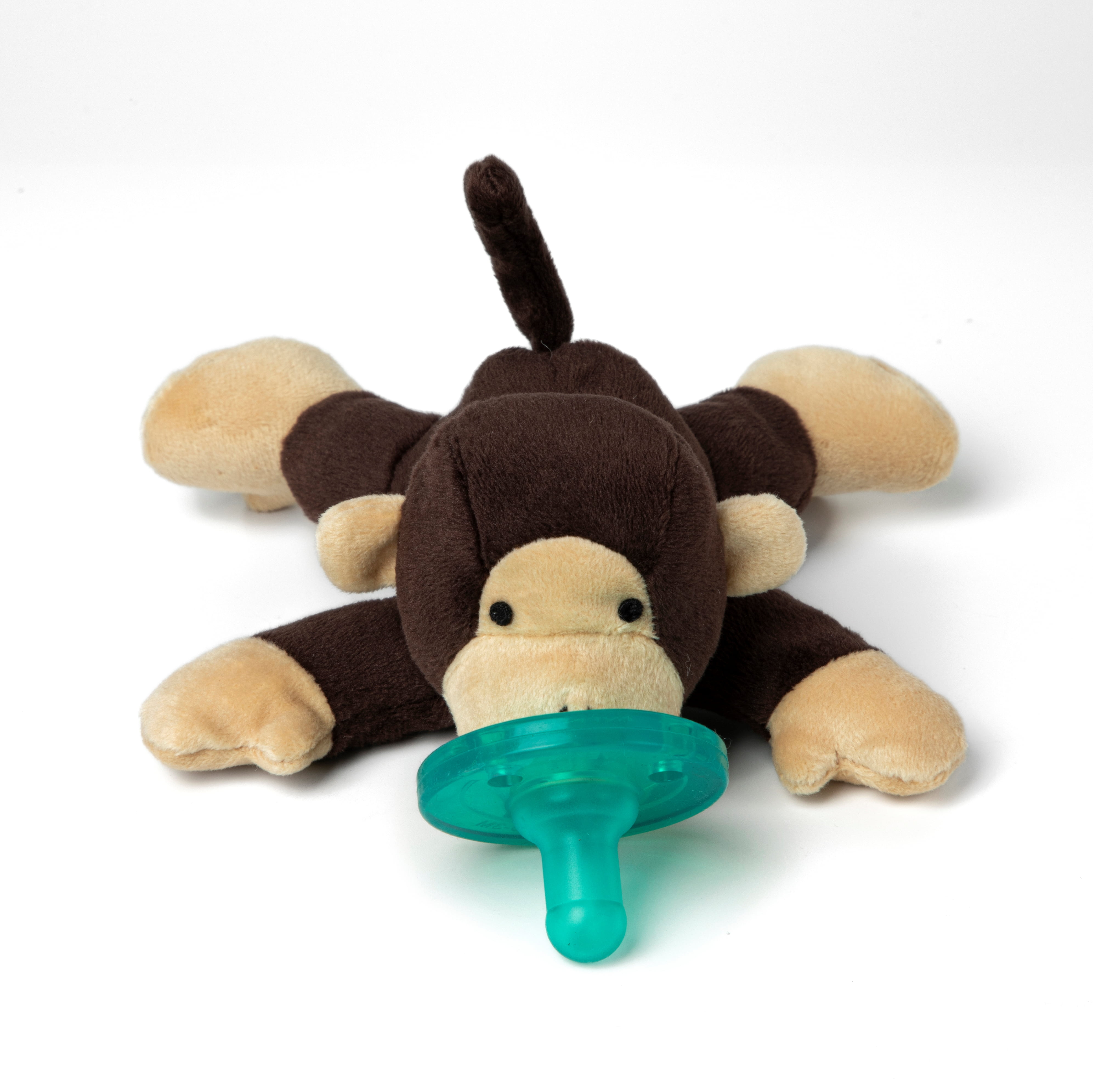 WubbaNub Monkey Infant Plush Pacifier Holder