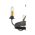 thumbnail image 5 of Meyda Tiffany 112633 25" W Franciscan 4 Arm Chandelier - Wrought Iron, 5 of 6