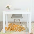 thumbnail image 5 of Cydiria Cozy Bright Fun Boho Abstract Faux Wool Area Rug, 6' x 9', Orange, 5 of 8