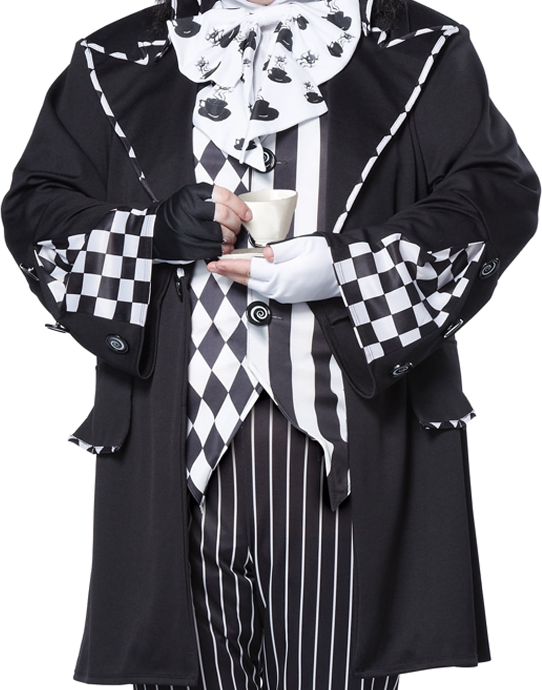 California Costumes Mens Plus-Size Dark Mad Hatter From Alice In Wonderland 1726