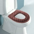 thumbnail image 6 of Taicans Bathroom Soft Toilet Seat Cover Pad,Washable Toilet Seat Cushion Mat Winter Soft Warm Plush Toilet Seat Lid Cover Pads,Easy to Install & Durable,17x14.5inch, 6 of 6
