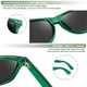 thumbnail image 5 of Gafas de sol Joopin Square Oversized Polarized UV400 Verde/Negro, 5 of 6