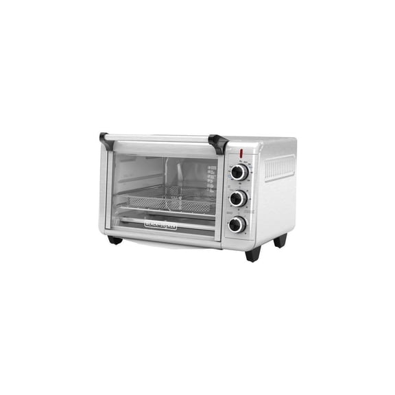 Spectrum Brands TO3215SS Black & Decker Crisp N Bake Convection Air Fry Countertop Oven, Silver