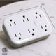 thumbnail image 2 of Extensor de Toma PHILIPS Blanco Llave de Pared con 6 Tomacorrientes y 900 Julios, 2 of 6