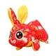 thumbnail image 5 of Adorable conejo de peluche de Año Nuevo chino, muñeco de conejito, decoración para el Festival de Primavera, suave 15 cm rojo, 5 of 9
