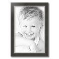thumbnail image 2 of ArtToFrames 15x23 inch Black Velvet with Silver Wide Picture Frame, Black MDF Poster Frame (4693), 2 of 7
