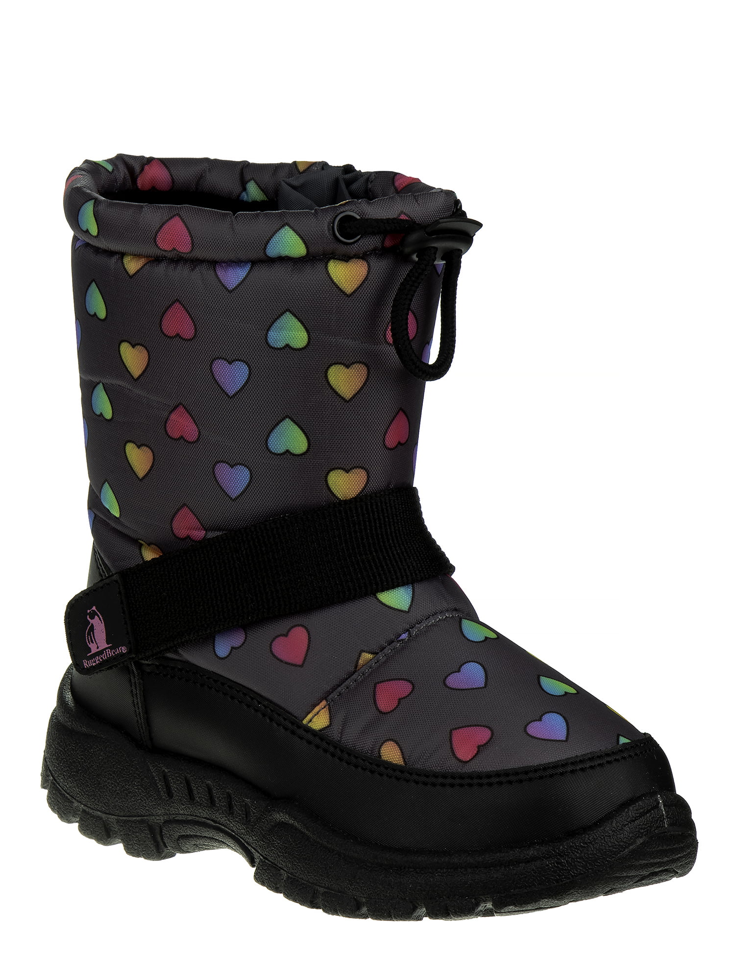Wonder Nation Boys girls Winter Boots Toddler Size 6 RTL $18.77 color black gree 