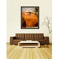thumbnail image 4 of DECORARTS - Flaming June by Frederic Leighton Art Reproduction. Oversize Solid Wooden Frame Matching with Giclee Prints Canvas Wall Art. Total size: W 35" x H 43", 4 of 6