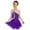 Purple, variant on MSemis Girls Shiny Mesh Spliced Figure Ice Skating Dress Dancewear