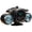 Black, variant on OADUKQ Bluetooth Speaker, Abs+pc 5W 200 Lumens 11.1Wh Pixel Display Bluetooth Speaker, Gaming Desk Setup and Bedroom Decor, Black