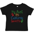 thumbnail image 3 of Inktastic My Aunt in California Loves Me Boys or Girls Baby T-Shirt, 3 of 5