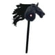 thumbnail image 5 of Caballo de palo para Halloween, juego de simulación, divertido, hecho a mano, juguete para montar. negro A, 5 of 9