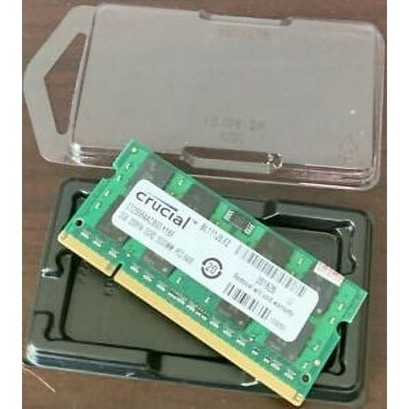 CRUCIAL 2GB DDR2 PC6400 PC2-6400 SODIMM 800MHz 200-Pin LAPTOP MEMORY RAM