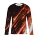 thumbnail image 3 of Blusas y camisas de manga larga y cuello redondo para hombre, camisetas casuales con estampado de moda y cuello redondo, blusas de licra de manga corta para hombre., 3 of 4