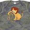 thumbnail image 4 of Inktastic Cute Leo the Lion Zodiac Sign Boys or Girls Baby Bodysuit, 4 of 5