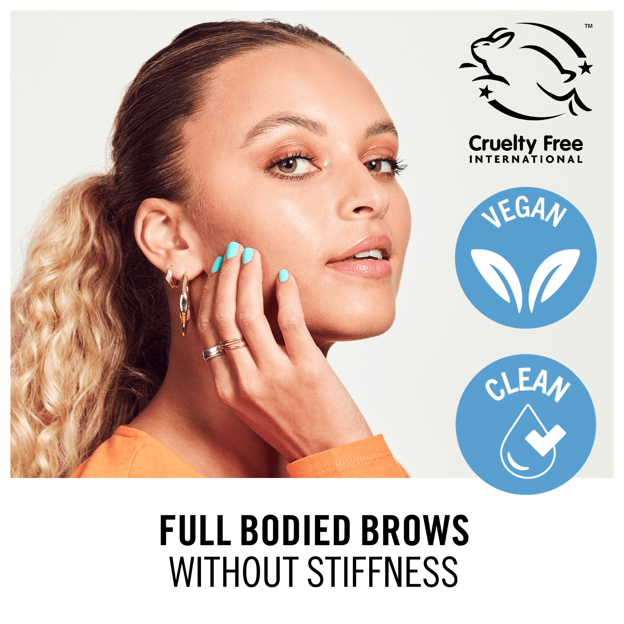 Rimmel Kind & Free Universal Brow Wax, Transparent, 0.28 oz