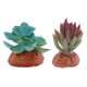 thumbnail image 1 of 2x planta artificial de resina de , terrario, césped, decoración flexible para hábitat de mascotas con base para gecko con cresta, , arañ Fernando Adorno de acuario, 1 of 8