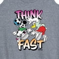 thumbnail image 3 of Disney - Think Fast - Women's Racerback Tank Top, 3 of 5