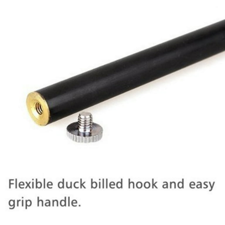 Snake Hooks all Metal Handle - Rubber Tipped Hook Stick Ball Herp Handling  Tongs
