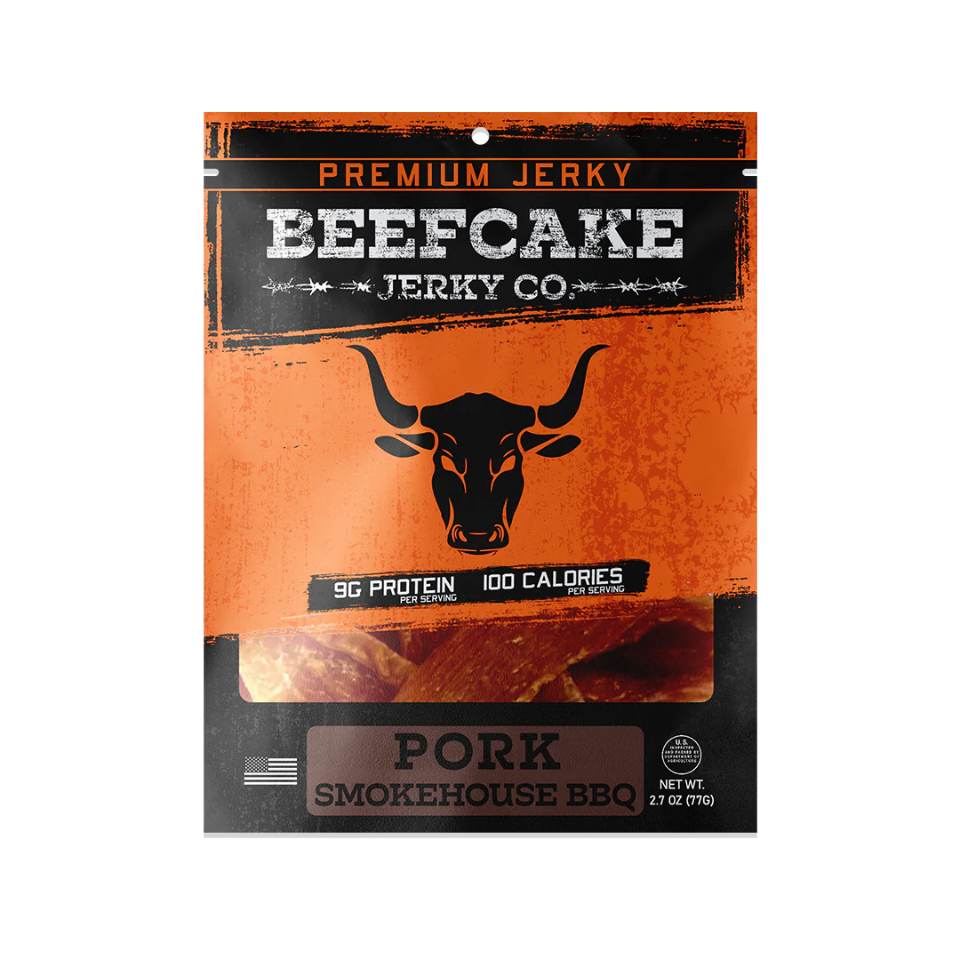 BeefCake Beef / Pork Jerky, Ultimate Flavor Sampler, 7 pack