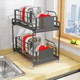 thumbnail image 2 of <p>Spice Rack, Pull Out Cabinet Organizer Rugged Durable Water For Kitchen</p>, 2 of 7